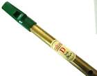 TIN WHISTLE irish penny whistle D or C key, RANGE OF COLOURS inc BRASS AND BLACK