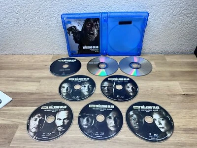 The Walking Dead Complete Third Season 3 Blu-ray 5 Disc Good Discs NO Case Trays - Image 1 of 4