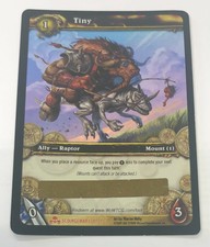 World of Warcraft TCG: Tiny Loot Card *Unscratched* RC