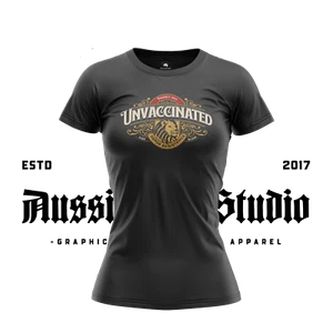 Proudly Unvaccinated - Women's T-Shirt - Bild 1 von 5