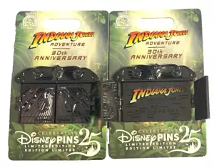 Spilla incernierata Disney Parks Indiana Jones Adventure 30° anniversario LE 3000 - Foto 1 di 3
