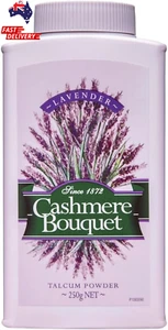Cashmere Bouquet Talcum Powder 250g Lavender Scent Soothing Qualities - Picture 1 of 12