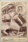 CABINET CARD UNUSUAL SOUTH AFRICA MONTAGE HENRY KISCH DURBAN ANTIQUE