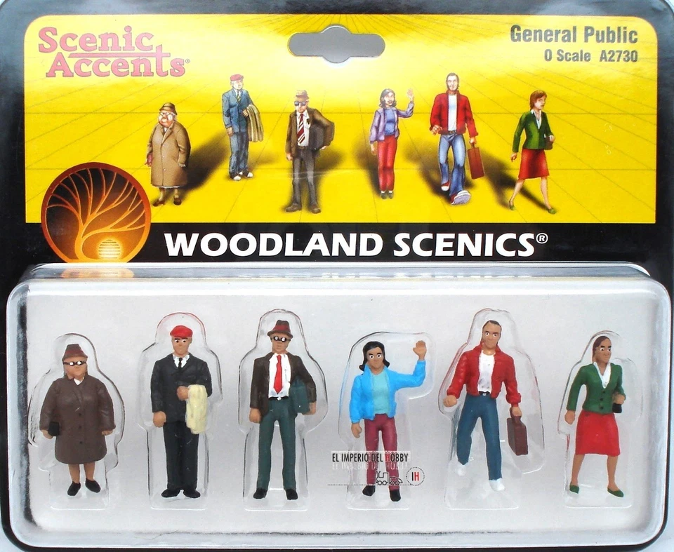 WOODLAND SCENICS PÚBLICO EN GENERAL  REF A2730 - Imagen 1 de 1