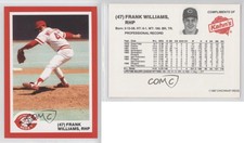 1987 Kahn's Cincinnati Reds Frank Williams #47