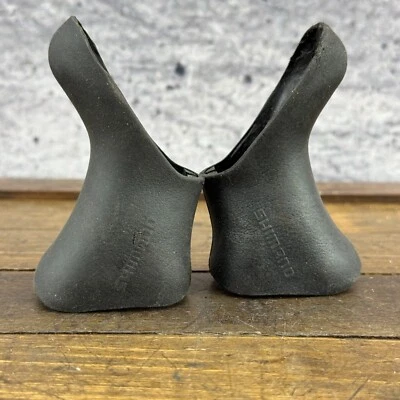 Shimano Brake Lever Hoods ST-1055 105 RSX ST-A410 RX100 Cover Vintage A5 - Image 1 of 4