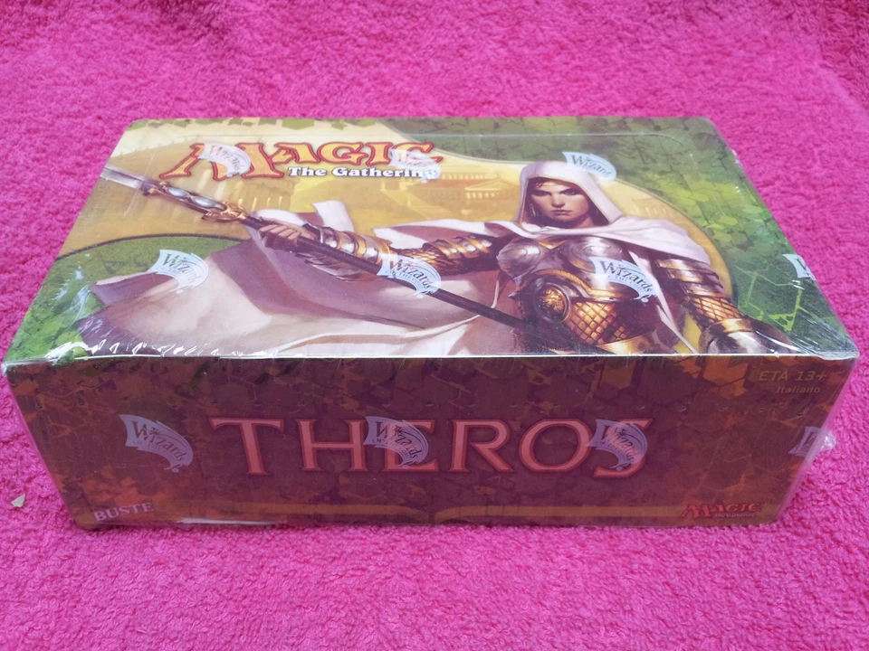 ITALIAN Magic MTG Theros THS Factory Sealed Booster Box Display IT The Gathering - Image 1 of 3