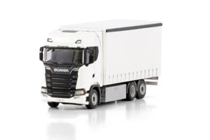 WSI 03-2052 Scania S Highline CS20H 6x2 Tag Axle Rigid Curtainside Truck 1:50 - Picture 1 of 4