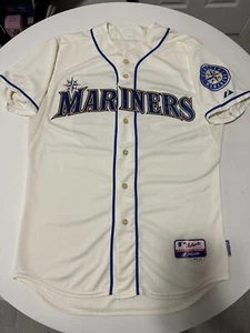 Majestic Seattle Mariners Randy Arozarena #56 Jersey Sz 44 Large Sunday Cream - Picture 1 of 13