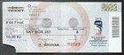 TICKET Sky Box Finale Eishockey WM 17.5.2015 Canada - Russland in Prag