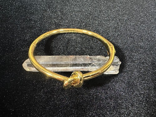 Bracciale con cerniera KATE SPADE placcato oro NODO MARINAIO