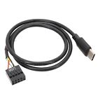 USB Type C to 9Pin USB Cable for Computer Motherboard to USB C Secondary Screen