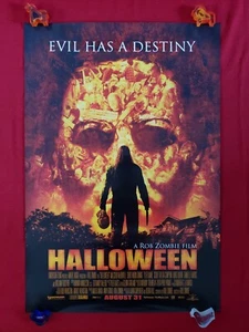 HALLOWEEN 2007 ORIGINAL FILMPOSTER 1SH ROB ZOMBIE'S 27X40 AUTHENTIC MYERS MASK - Bild 1 von 11
