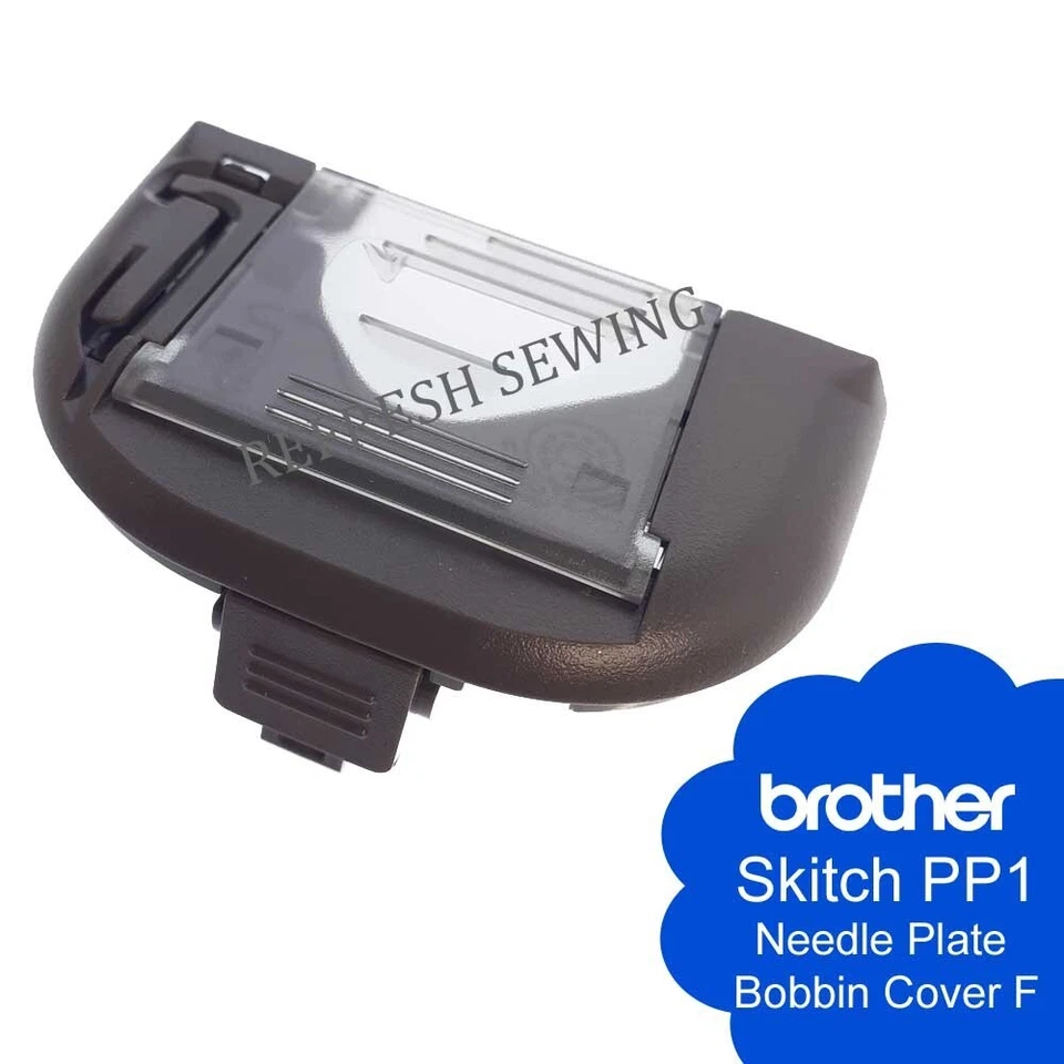 Brother Skitch PP1 Embroidery Machine Needle Plate Cover F + Slide Plate - New - Image 1 of 1