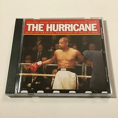 Christopher Young The Hurricane Original Score (CD, 2000) Boyz II Men Rare HTF Foto 1 de 4