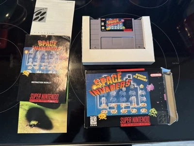Space Invaders Super Nintendo SNES COMPLETE IN BOX - Image 1 of 4