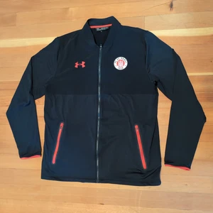 NWOT Under Armour Storm XXL FC St. Pauli Zip Jacket Soccer Football Coldgear - Picture 1 of 14