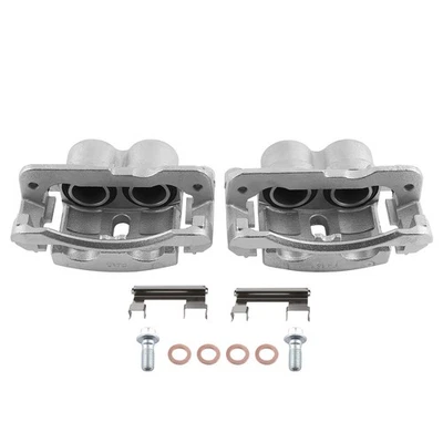 Front Brake Calipers w/ Bracket Pair 2 for Sierra 1500 2500 3500 18B4728 18B4729 - Image 1 of 4