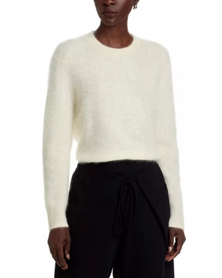 C by Bloomingdale's Cashmere Brushed Cashmere Sweater MSRP $228 - Image 1 of 3