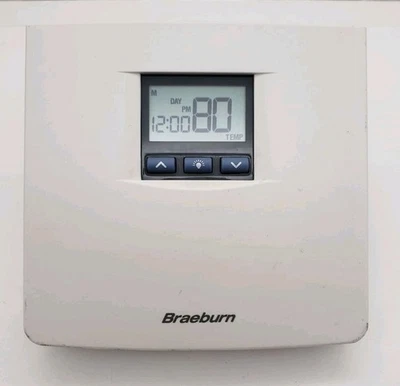 Braeburn 5000 Digital Thermostat 5-2 Day Programmable Single Stage Heat/Cool - Image 1 of 4