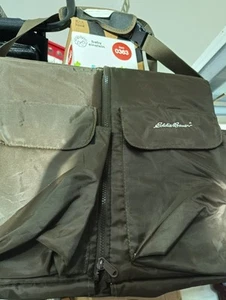 Eddie Bauer Portable Infant Changing Pad and Bed with Carry (Brown) - Picture 1 of 2