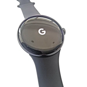 Google Pixel Watch 2 41mm  ✔ WiFi Black Case and Original Strap • GA05029-GB - Picture 1 of 7