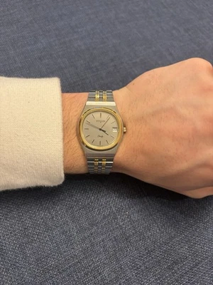 Wittnauer Men's Vintage Two-tone Gold Dress Quartz Watch - Image 1 of 4