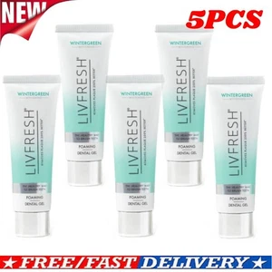 5X Livfresh Toothpaste Gel, Clinically Proven To Remove Plaque 250%-Better-= - Picture 1 of 12