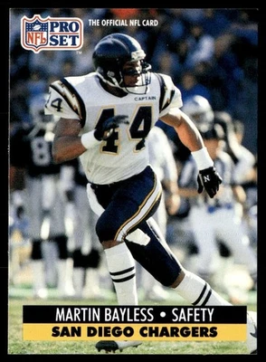 1991 Pro Set Martin Bayless San Diego Chargers #280 - Image 1 of 2