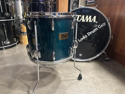 14” Pearl Prestige SESSION Select Floor Tom TRANS VERDE AZULADO 12x14 hágalo usted mismo bonito bonito #ND5 Foto 1 de 4