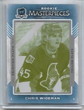 2015/16 UPPER DECK THE CUP CHRIS WIDEMAN CYAN PRINTING PLATE ROOKE RC #d1/1