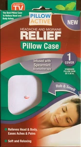 HEADACHE AND MIGRANE RELIEF - PILLOW CASE - AS SEEN ON TV - Picture 1 of 2