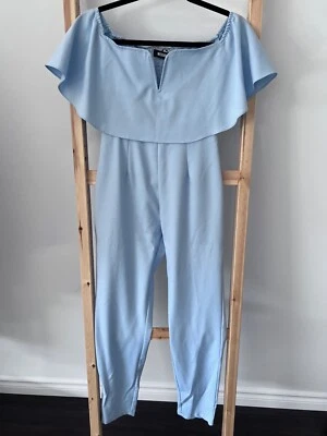 Mono Miss Guided con Volantes Azul Bebé (Talla 8) Foto 1 de 3