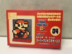Set Pin Panel Tomytec toy Super Marion Bros Nes vintage Mario Taito Puzzle game