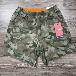 Birddogs Deer Hunters Men’s Lined Gym Shorts Camo Green Size Medium NWT - Picture 1 of 14