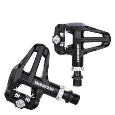 Pedales de bloqueo de bicicleta de carretera rodamientos cerrados ligeros taco 2 pedales sellados Foto 1 de 4