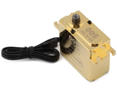 Reefs RC RAW 500 High Torque/Speed Digital Servo Brass Edition 145.2g REEFS159 - Image 1 of 4