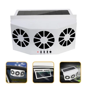Solar Powered Fan Solar Fan Car Solar Car Cooler Car Solar Fan - Picture 1 of 10