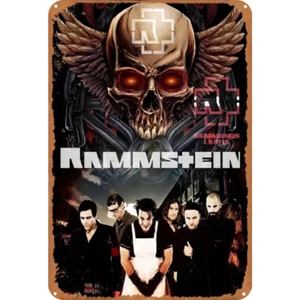 Metal Music Tin Sign Rectangular Iron Painting Wall Home Bar Decor20x30cmMöbel & - Picture 1 of 12