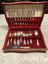Milburn Rose by Westmorland Sterling Silver Flatware Set 12 Service 50 Pieces