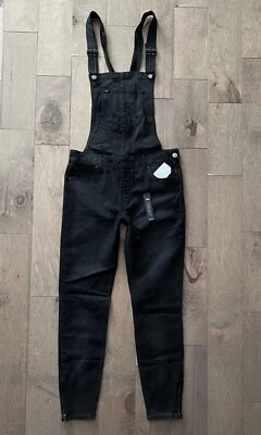 Mono Lee Body Optix Nuevo con Etiquetas Denim Negro Ajustado Cremallera al Tobillo B800151 Grande L Foto 1 de 4