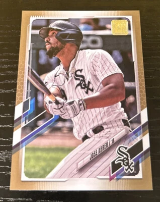 2021 Topps Jose Abreu Gold Parallel /2021 - Image 1 of 2