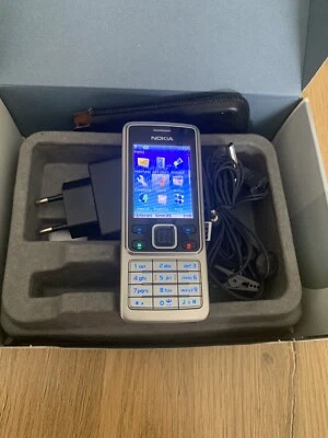 Nokia  6300 - Silber  Sehr Gut - Bild 1 von 4