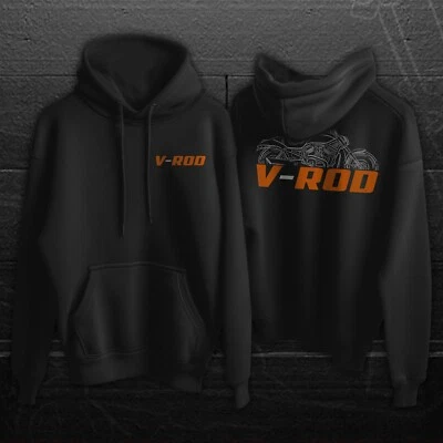 For Harley-Davidson VRSCA V-ROD 2002-2006 fans - Motorcycle Hoodie for Riders - Image 1 of 4
