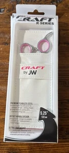 JW Craft R Series 5.25” 133mm offset handle, stainless steel/pink - Picture 1 of 2