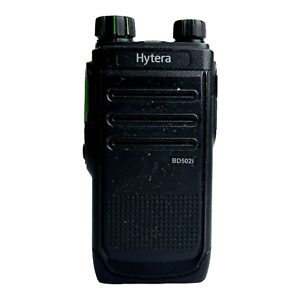 Hytera BD502i U(1) Black 48-CH 4Watt UHF Digital DMR 2-Way Radio Walkie Talkie