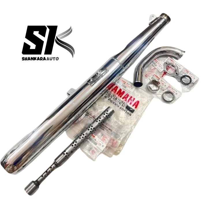 RX135 RX115 RXK RX125 RXS115 YAMAHA MUFFLER EXHAUST SPESIAL GENUINE SET - Image 1 of 4