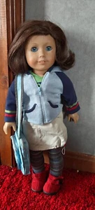 American Girl Doll Lindsey Bergman EUC with original meet outfit and laptop - Picture 1 of 13