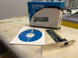 PCI Fast Ethernet Adapter 10/100 Mbps - Picture 1 of 6