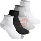 3/6/12 Pairs Men Sport Athletic Thick Cotton Ankle Low Cut Socks Size:9-11/10-13